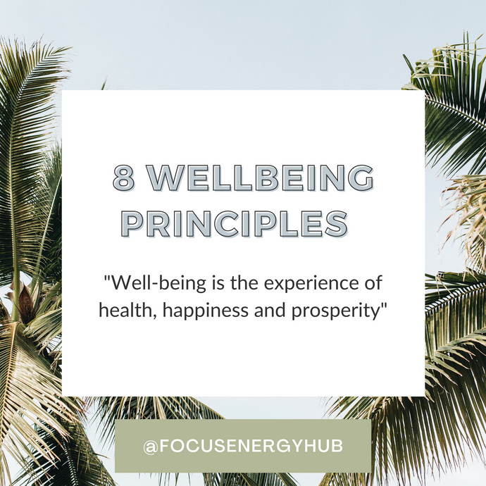 8 Wellbeing Principles